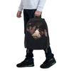 Hannibal X Will Graham Decoration Horror Movie Student Backpack School Bag Hiking Travel Daypack for  Bookbag Shoulder Bags