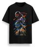 2026 Hot Selling Summer Fashion New Anime Ninja Turtles Outdoor Suitable for Street Cotton Loose Round Neck Tshirt Large Size