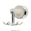 strong ABS 6 Claw Rotating Suction Hook No Drilling need Space Saving Kitchen Storage for Kitchen Wall Storage 3XUF