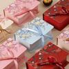 Simple Book Shape Gift Box with Ribbon Paperboard Material Present Packaging Box DIY Candy Packaging Box Wedding Birthday