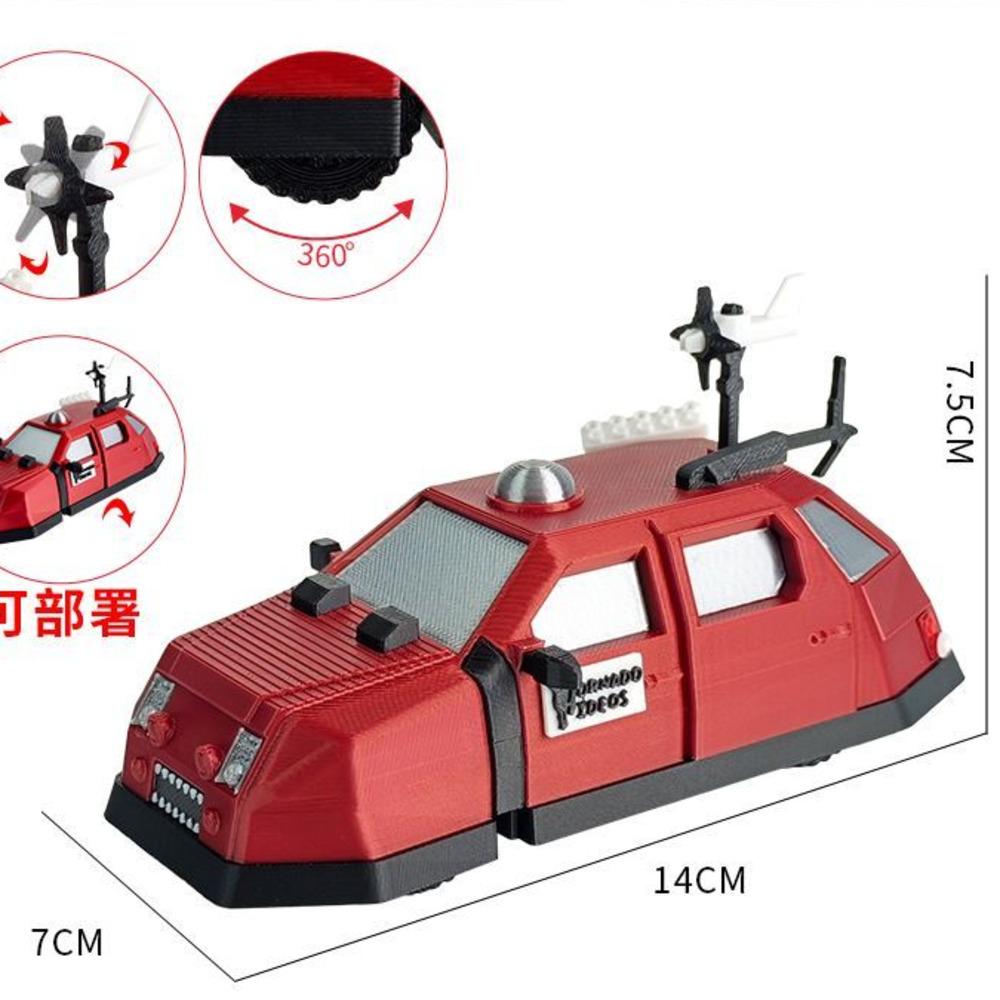 Tiv 2 Storm Chaser Car Dominator 3 Tornados Car Toy Model Tiv 2 Toy Tornados 3d Printed Tiv 1 Dominator 2 Tornados Car