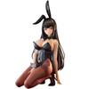 18CM Anime Bunny Girl Hina Figurka Feina Černé Hedvábí Akční figurka PVC model Řada pro dospělé Sběratelská figurka Displej Dárky
