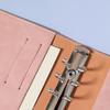 PU A6 Handbook Storage Bag Colorful Notebook Binder  Financial Management