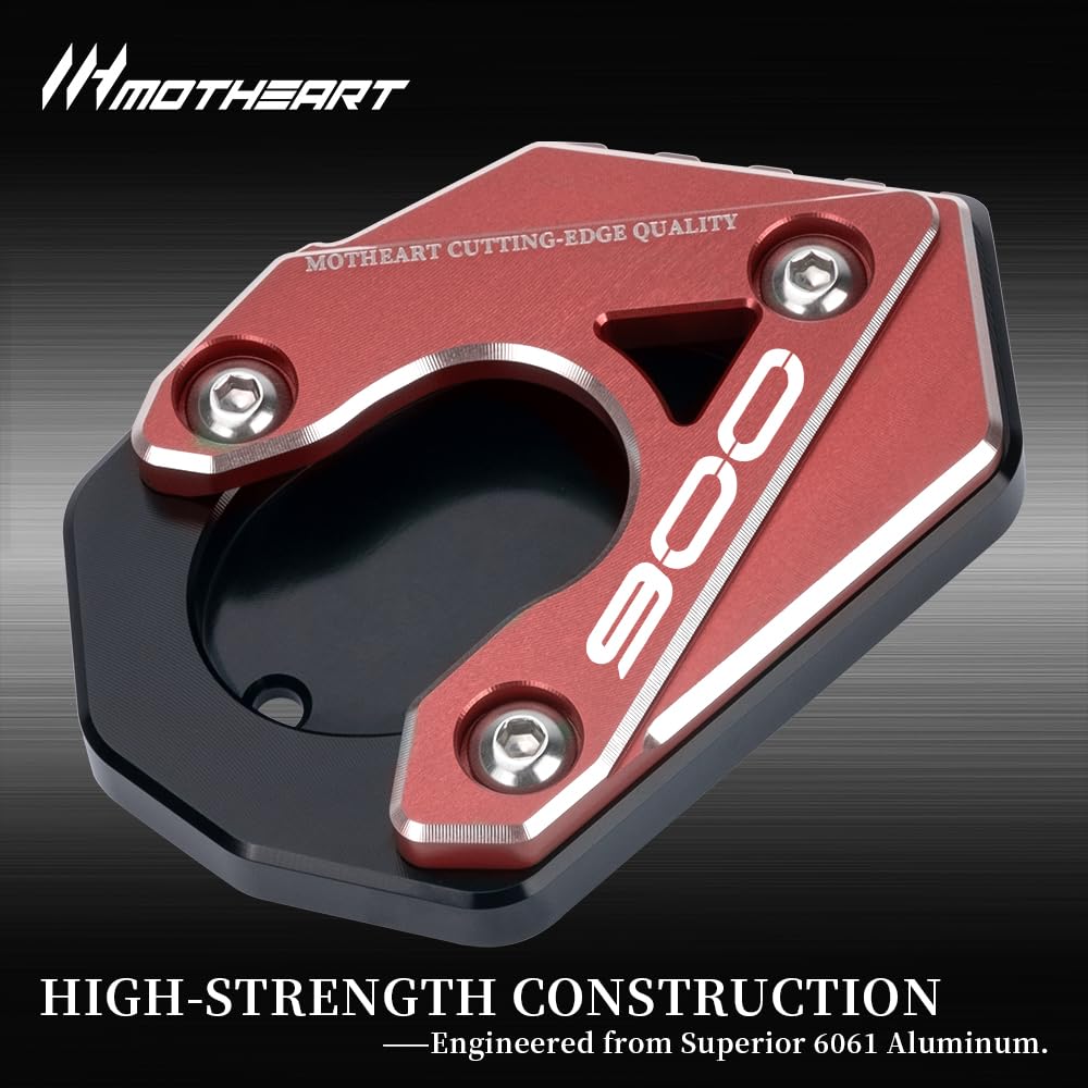 MotHeart Motorcycle Side Stand Stabilizer Compatible Z900 2017-2024 Z900SE 2022-2024 Z900RS 2018-2024 Motorcycle Auxiliary