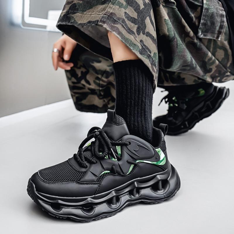 Darth Vader Daddy Shoes Teen Summer Breathable Mesh Platform Shock Absorption Running Shoes Fashion Versatile Trendy Men's Sneakers