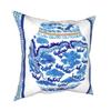 Ginger Jar Pillow Case Vintage Navy Blue Indigo Pattern Blue Delft Chinoiserie Porcelain Cushion Cover Decor Pillowcase for Home