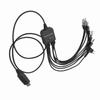 8-in-1 USB-Programmierkabel Plug and Play Hohe Leistung für Kenwood Walkie-Talkie