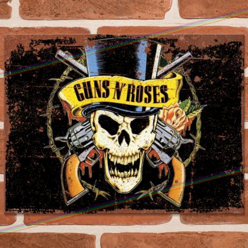 LOGO Metal Signs Mancave Bar Retro Vintage Music Poster Tin Sign UKAluminum 20x30cm（7.8x11.8inch）