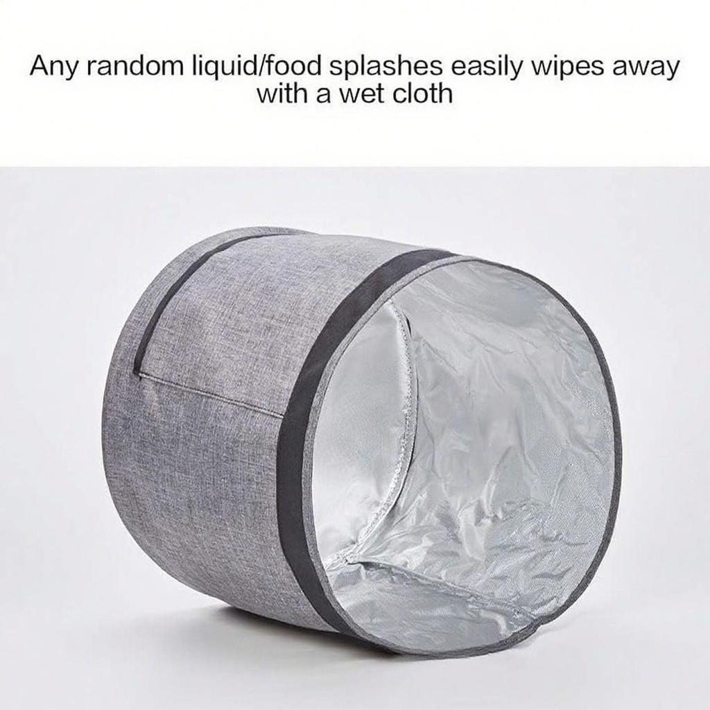 Air Fryer Cover Rice Cooker Protective Case Thickened Dustproof Cover with Carrying Handle and Pockets for Kitchen Appliance