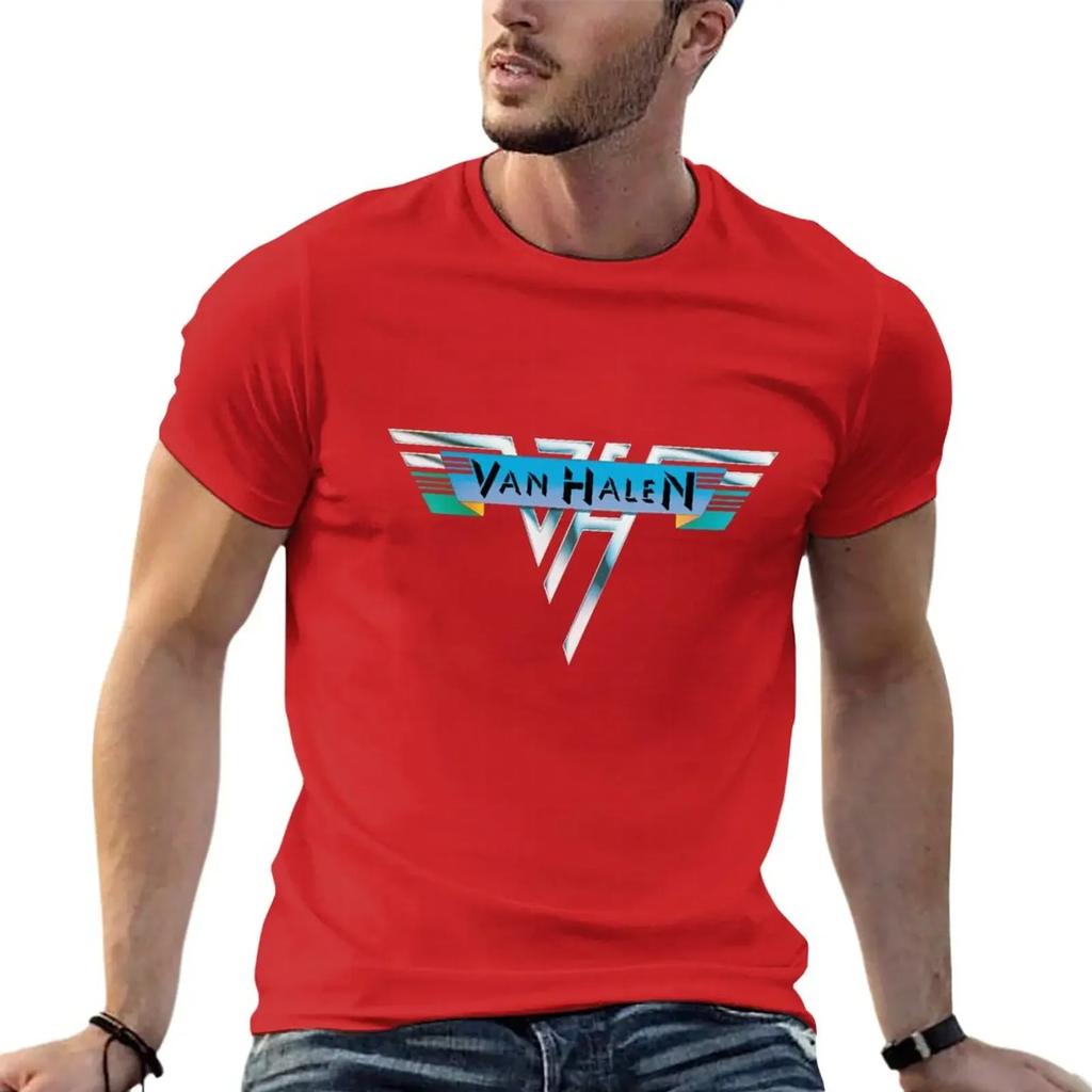 Streetwear Rock accident van halen T Shirt harajuku men clothing graphic Casusl Band Tshirt High Quality Cotton Unisex Tops tees