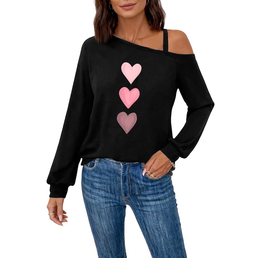 Elegantes, modisches Damen-Langarmtop für Alltag und Freizeit
