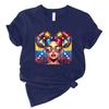 Cotton Shirt with Venezuelan Flag Printed on It Traditional South American Shirt 2026 Summer Fashion Women Cotton Loose Tshirt