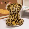 Simulation Leopard Plush Toy Snow Leopard Doll Zoo Leopard Doll Boy and Girl Birthday Gift