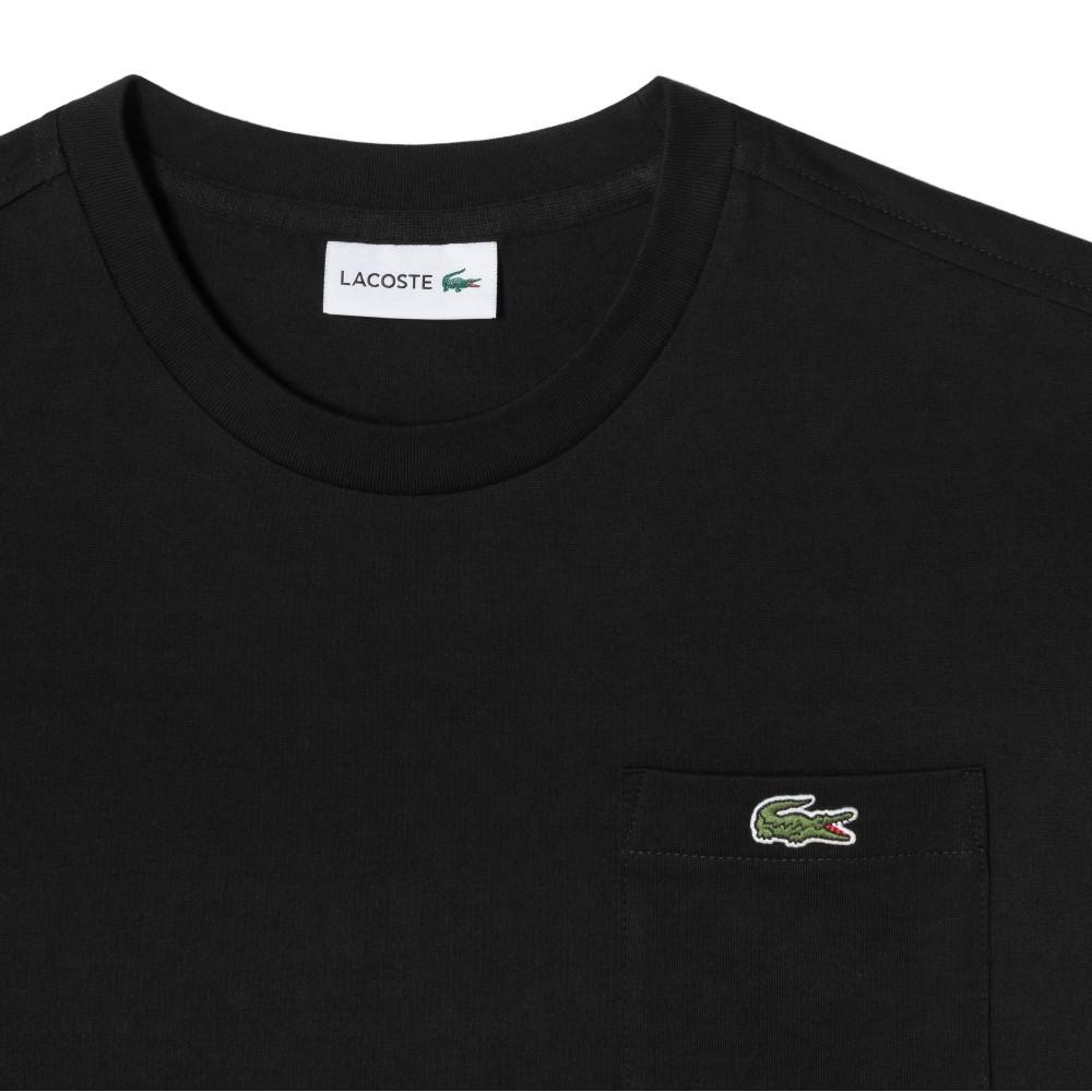 [lacoste] Men's Basic Crewneck Pocket T-shirt TH280E-55G031