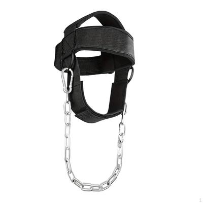 Fitness Neck Harness Strengthener, Adjustable, Portable, Head Exerciser for Weight