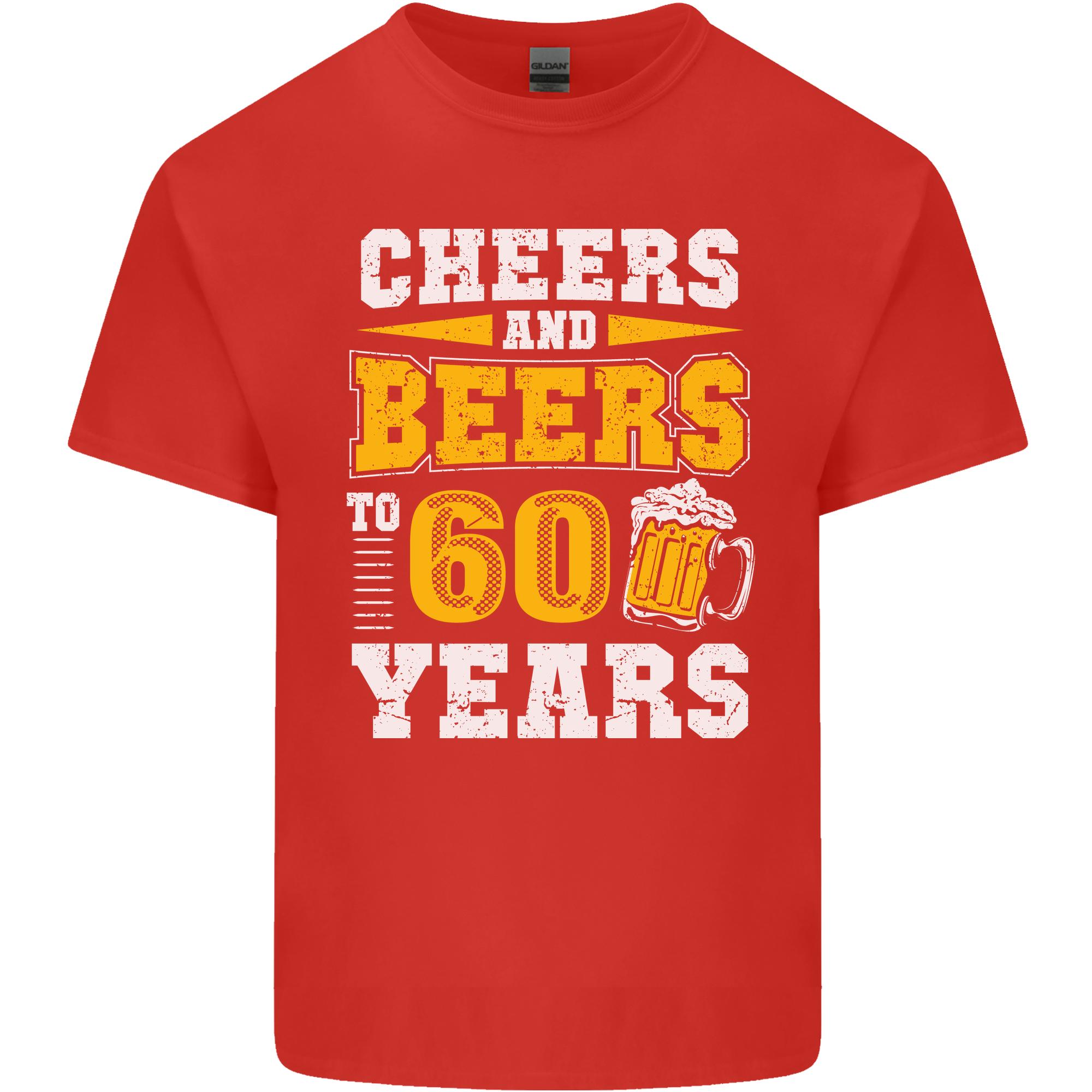 60th Birthday 60 Year Old Funny Alcohol Unisexs Light Cotton TShirt S