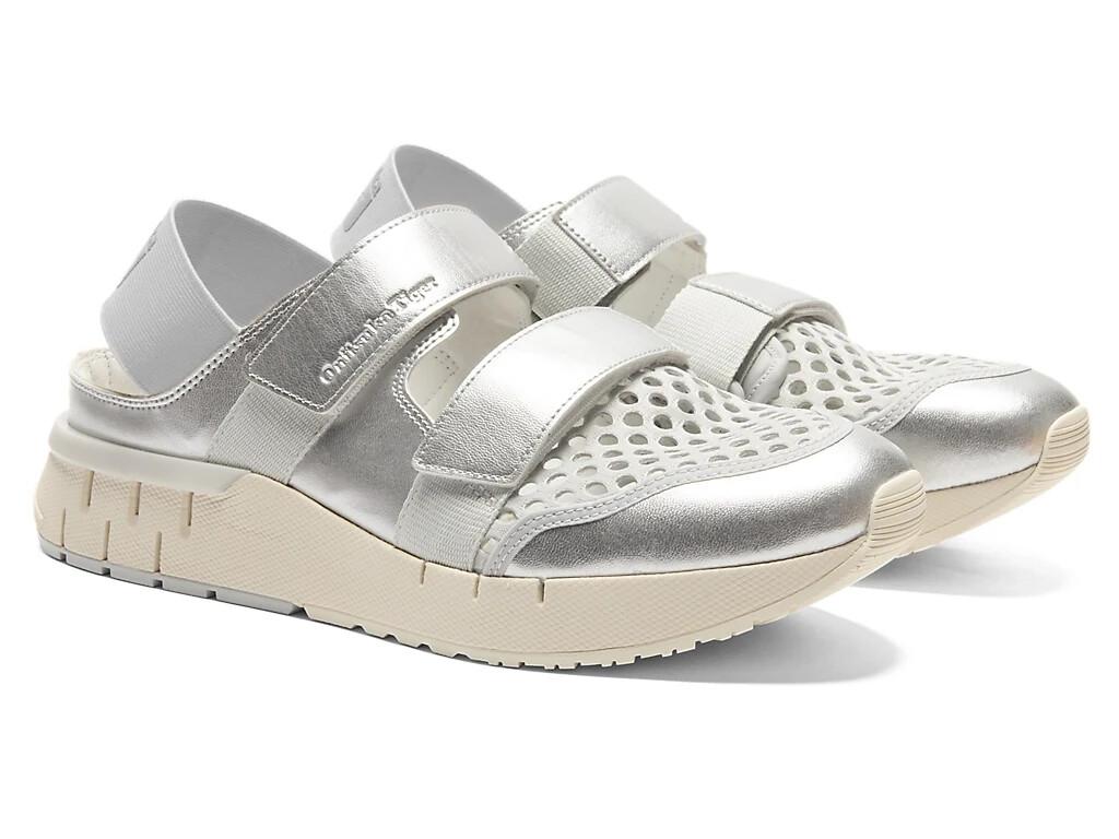 1183A966-020 Onitsuka Tiger REBILAC SANDAL PURE SILVER CREAM (Men s) 10