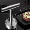 A96I-304 Stainless Steel Hamburger Meat Cake Press Burger Patty Maker Mold Manual Cake Beef Pork Rice Press Grill Meat Tools Dur