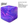 Squeeze Stress Toy Flow Texture Cube Anxiety Relief Sensory Reducer Slow Rebound Decompression Ball Home Office Relaxation Tool