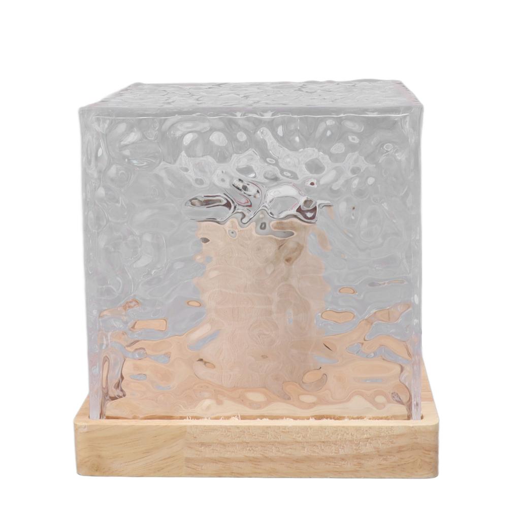 RGBW Light 16 Color Crystal Light Squared Dynamic Projection Remote Table Light for Living Room