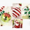50Pcs Christmas Tree Ornaments 60mm Christmas Ball Ornaments Set For Xmas Tree Reindeer Christmas Painted Balls DIY