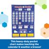 Learning Resources კალენდარი ამინდის ჯიბის სქემა LER 2418 &