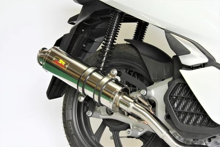 22Racing SUS Model Motorcycle Exhaust System Realize Stainless Steel Silver Color Full Exhaust Part Custom Replacement Aftermarket Part Instruction