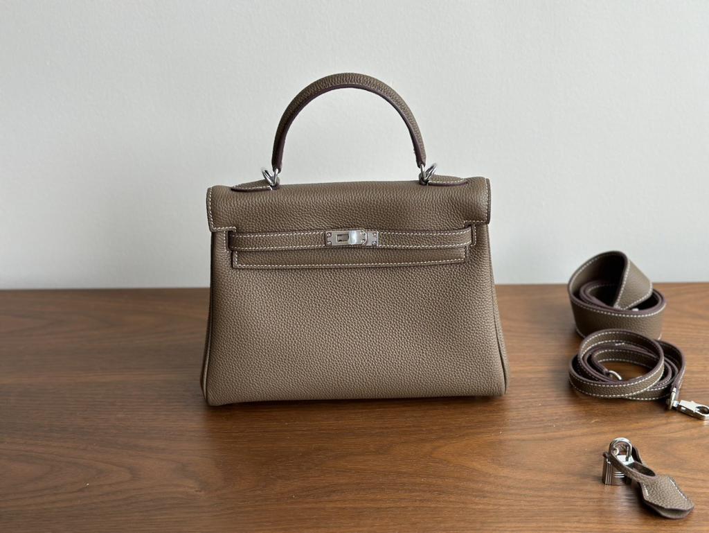 Carlos Echtes Togoleder Klassische Retro Echtleder Tasche High-End Gefühl Einzelne Lederhandtasche Clutch Bag Damen
