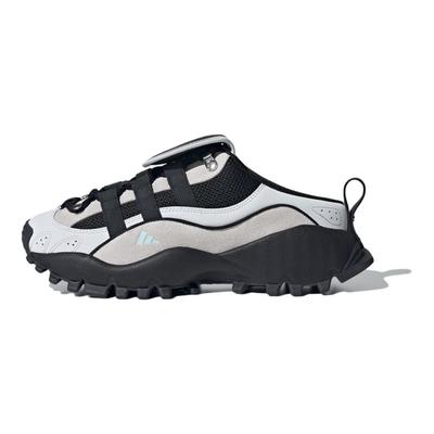 Seeulater Saboți Mules Confortabili Ușori Antiderapanți cu Vârf Închis Papuci Unisex Negru Gri JR2457