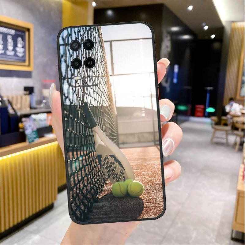 Tennis Sport Case For Oppo A96 A76 A16 A17 A18 A60 A80 A40 A38 A58 A78 A98 A94 A74 A54 A15 A57 A77 A5 Pro