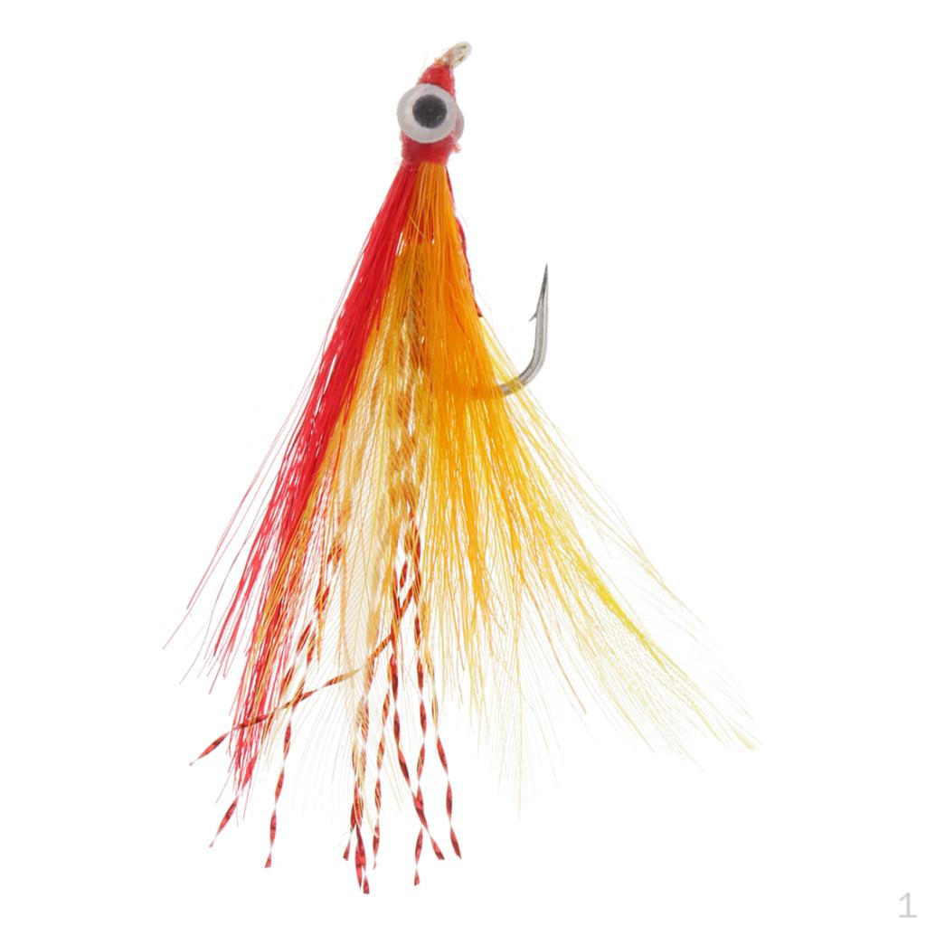 

Плавающая приманка для ловли нахлыстом Clouser Minnow с крючком 6 #