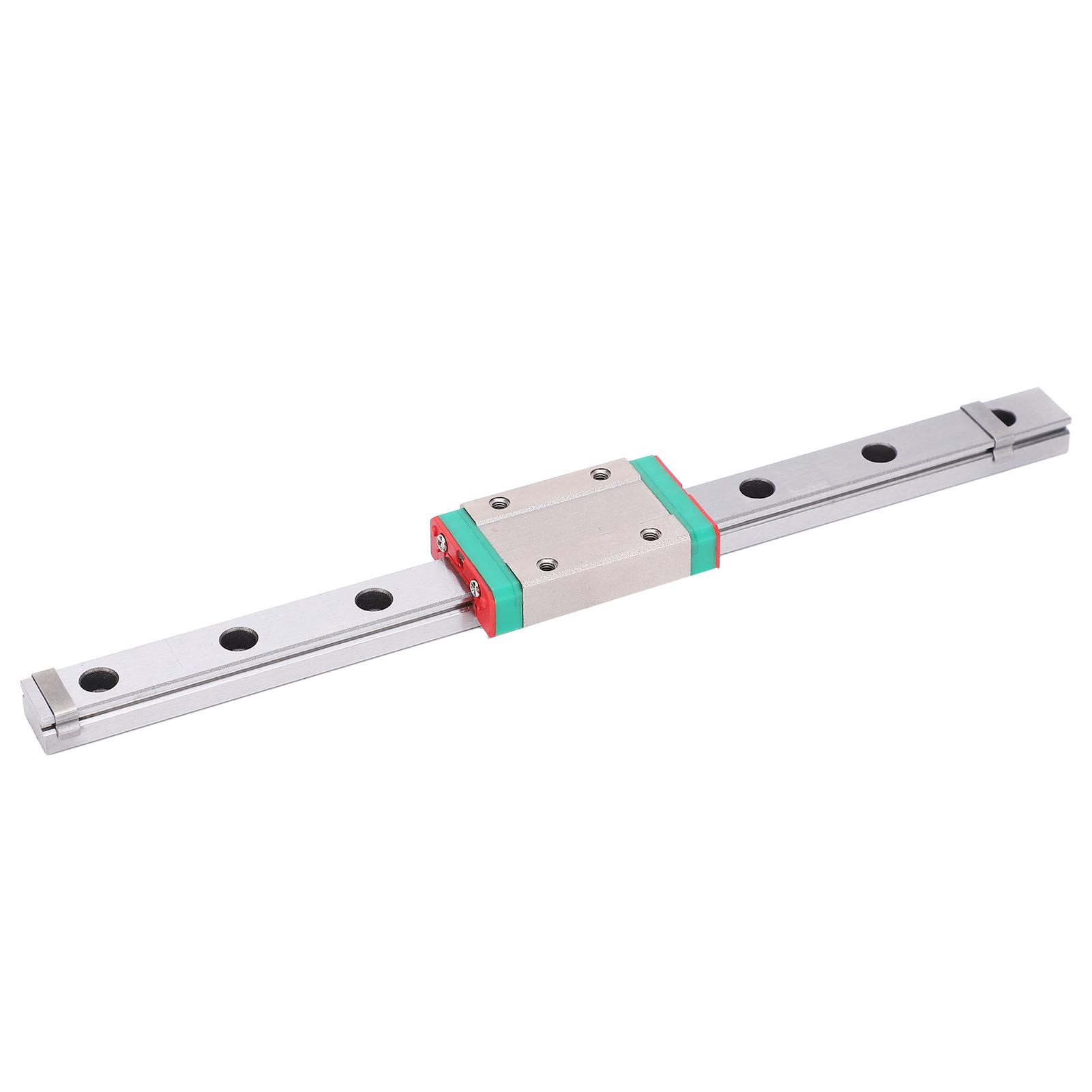 

Linear Guide Miniature Widened Block Slider Sliding Rail Automated Industry MGN12H 200 1R