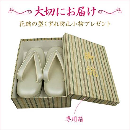 Zori Canvas Comfortable Sandals [Kimono Juan] Women's Sandals, Low-Rebound Sandals, Gray, (L), Gray, Japanese-made