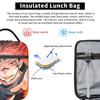 Ryomen Sukuna Heat-keeping Meal Tote Spacious Jujutsus Kaisens Reusable Cooler Bag Lunch Box Tote Professional  Journey Food Holding Bags