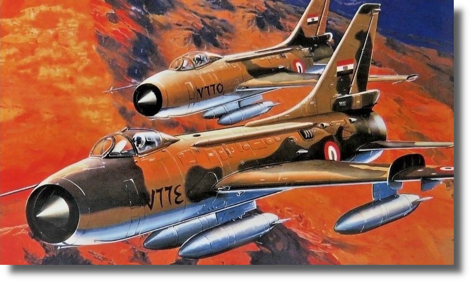 

Semer Soviet Sukhoi Arabian Fighter Bomber Plastic Model SME72928 1/72 Su-7BMK