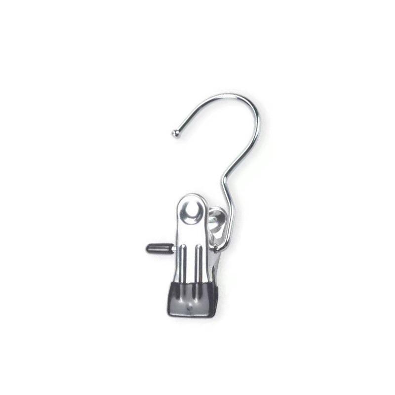 Stainless Steel Clothes Hangers With Clips Hanging Underwear Socks And Stockings 10pcs