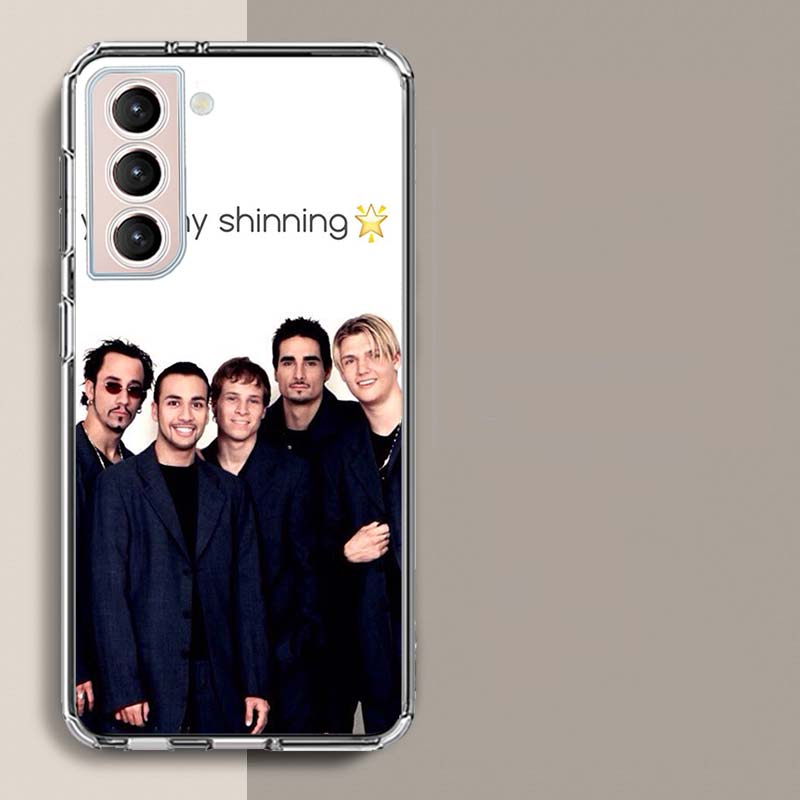 B-Backstreet Boys BSB Měkký kryt na telefon Pro Samsung Galaxy S25 Edge S24 S23 FE S21 S20 S10 Plus S22 S26 Ultra Kryt Průhledné kryty TP