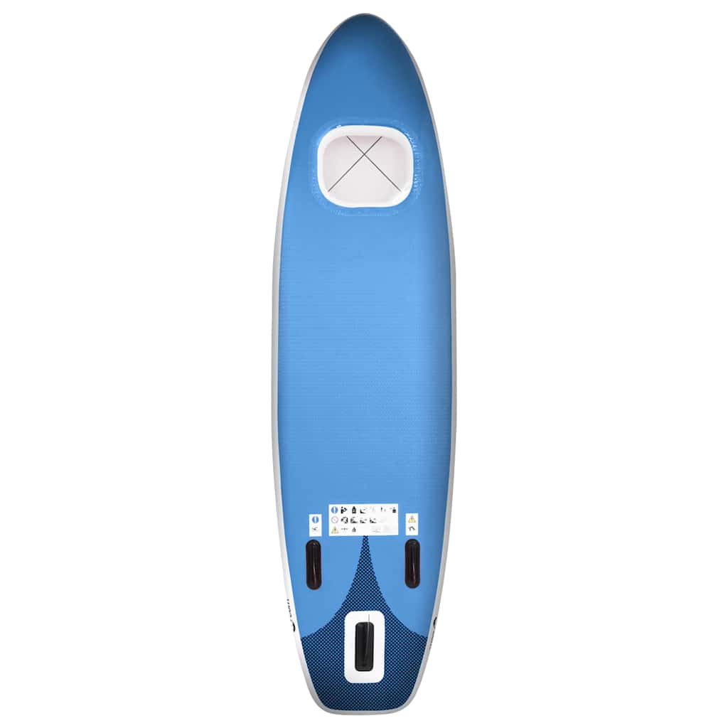 Vidaxl Inflatable Sup Board With Accessories, Blue, 300X76X10 Cm