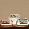 Modern Digital Alarm Clock Smart Calendar Weather Display Night Light Snooze Timing Ornament for Kids Bedroom Household Decor