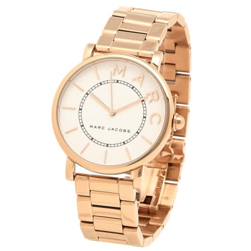 Marc Jacobs MJ3523 Quartz Women's Watch in White/Pink Gold