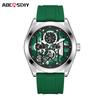 Classic Silicone Bracelet Watch Top Brand New Fashion High Men's Watch Simple Silicone Strap Men's Watch