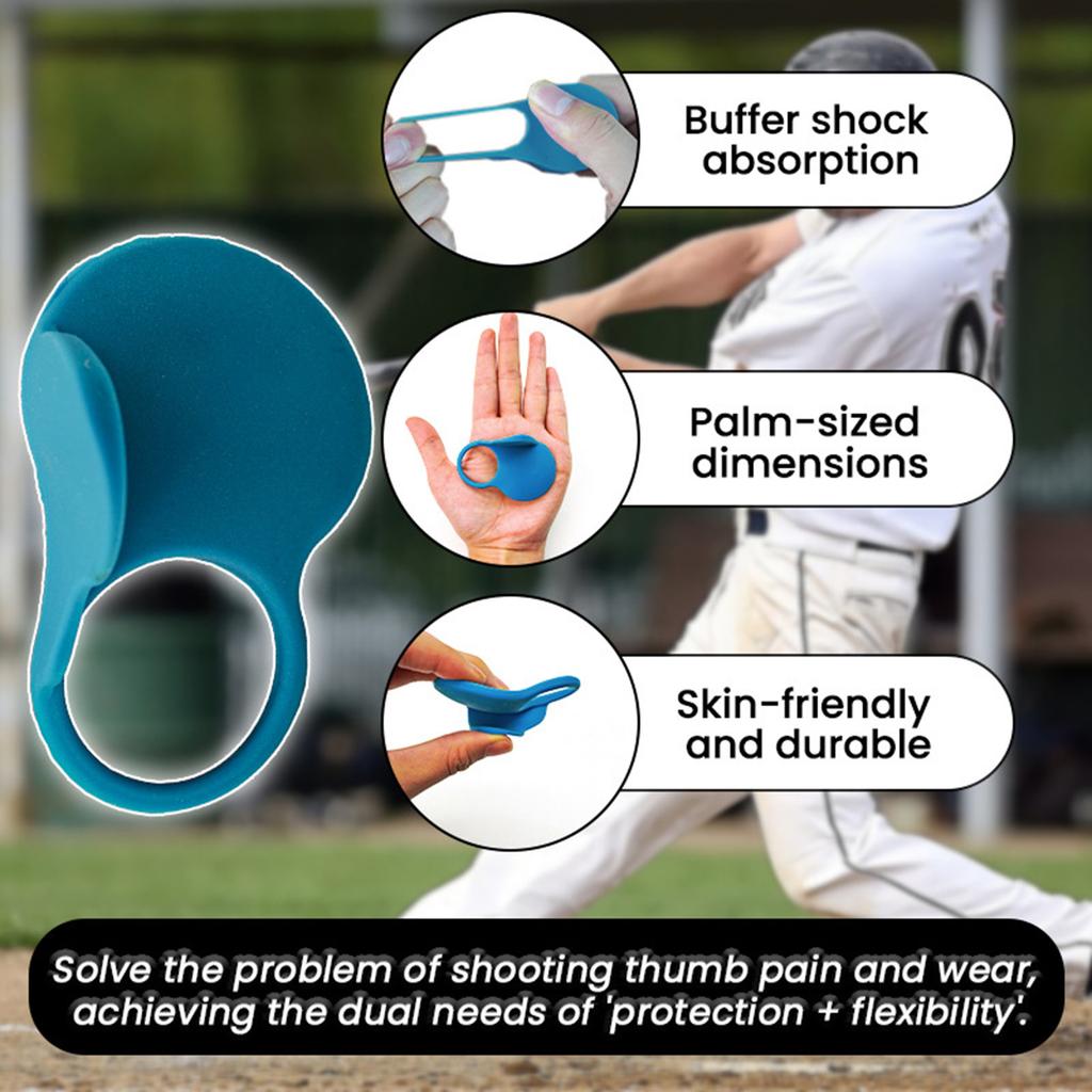 Thumb Guard For Baseball Silicone Baseball Thumb Protector Shield Hitter Swing Training Equipment For Women Boys Teens Girls