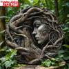 Boho Wall Art Tree Pattern Metal Painting Modern Living Room Decor