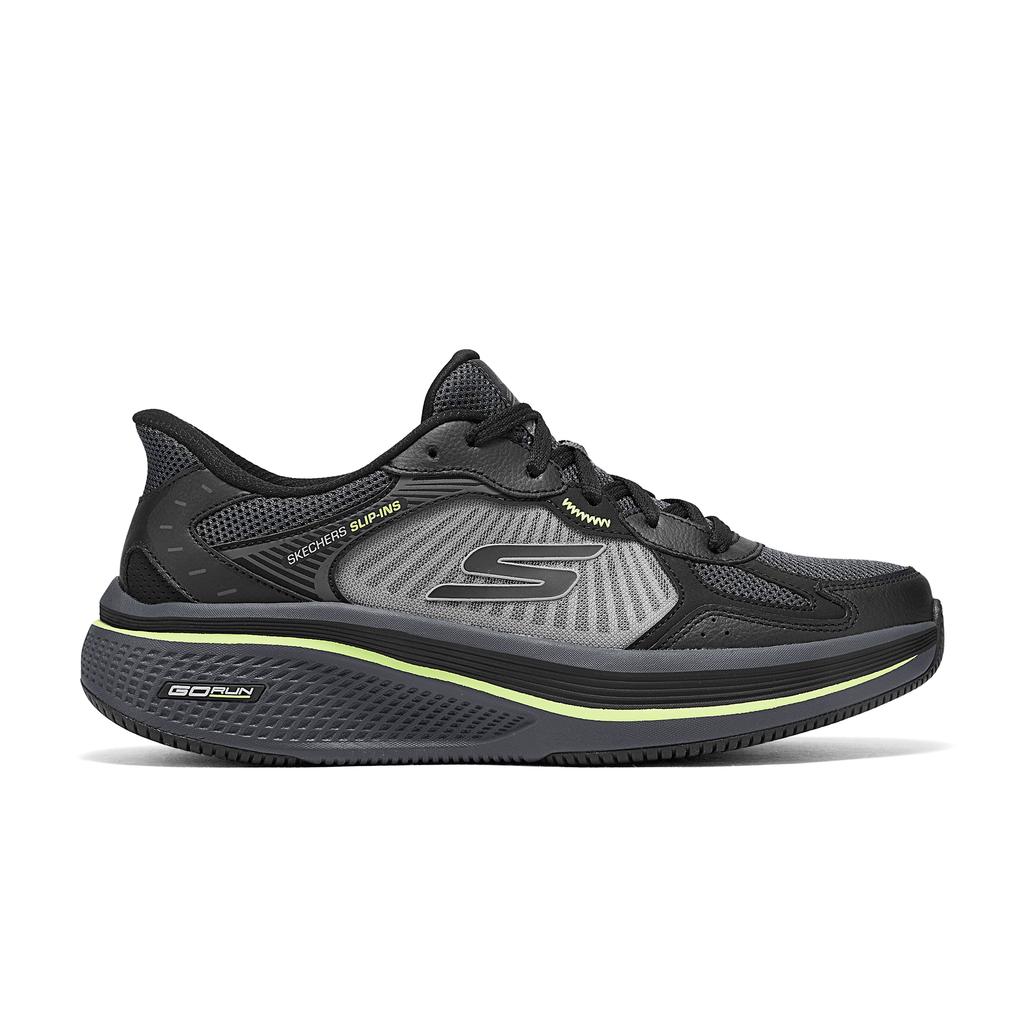 Skechers Mens Go Lightweight Cushioning Supportive Breathable Casual Running Shoes Men sneaker Black 220854-BKLM