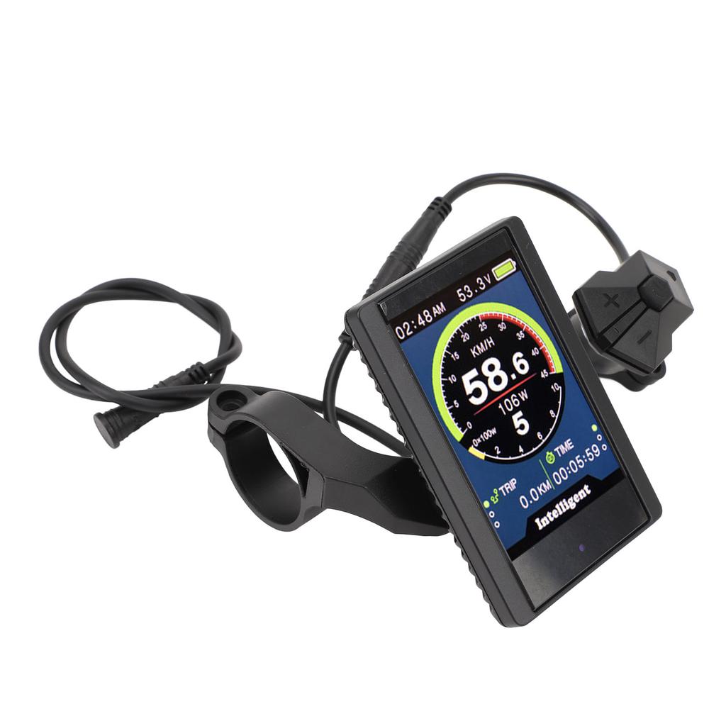 P850C Barevný displej pro elektrické kolo pro středový motor M400 G330 M620 G510, 3,2palcový IPS displej, 36V 48V 52V 60V LCD displej