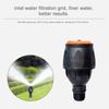Irrigation Sprinkler, 360 Degree Rotating Irrigation Sprinkler with Telescopic Tripod, Automatic Rotating Sprayer for Garden and Lawn Watering
