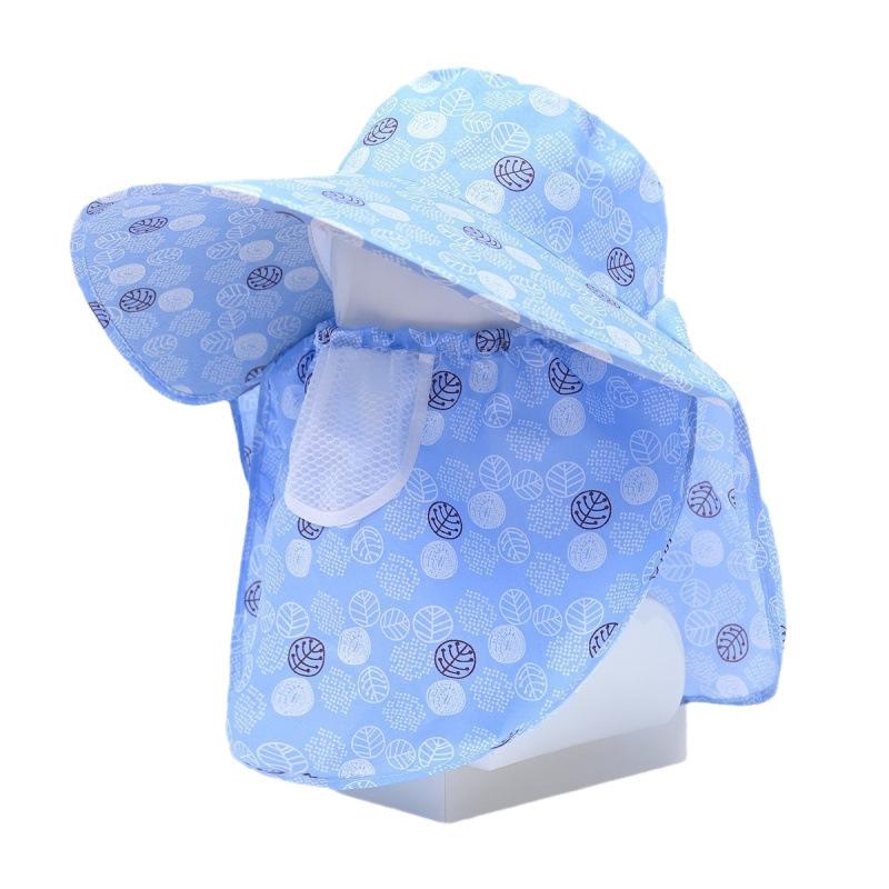 Hat Female Spring and Summer Sunscreen Full Face Sun Hat Working In The Field Big Eaves Tea Picking Hat Cycling Mask Breathable Sun Hat