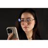 Max Mara Mm5073 H B Blue ligHt Block 034 Women Eyeglasses
