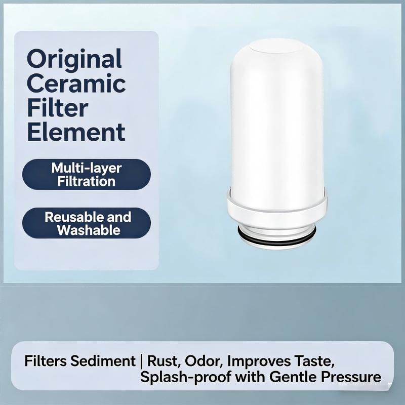 Faucet Tap Water Filter Purifier Removable Washable Filter Small Physical Filtering For Home Kictchen