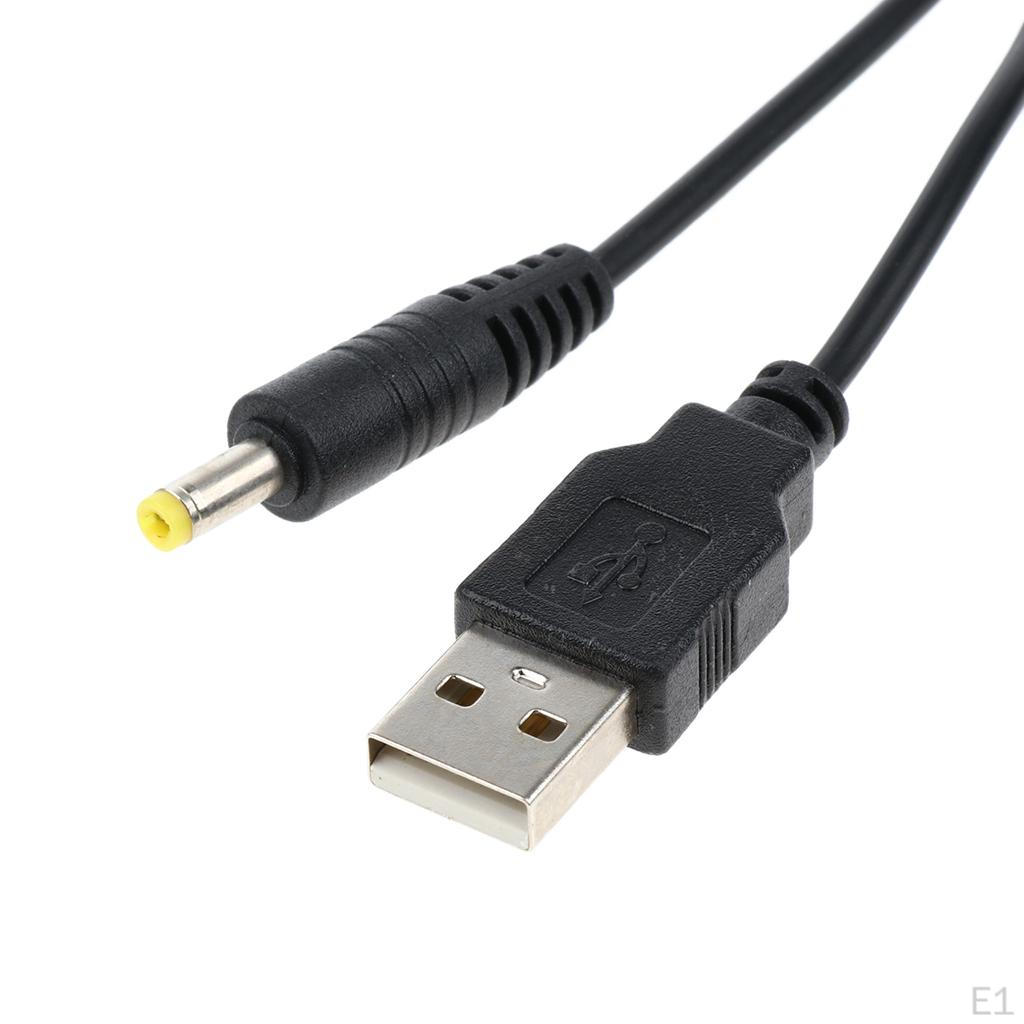 6ft USB nabíjecí kabel 1000 2000 3000 černý